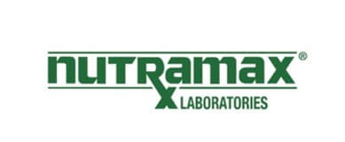 Nutramax Laboratories Logo in green bold text on white