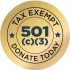 Tax Exempt 501(c)(3) logo